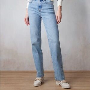 LC Lauren Conrad Light Blue Straight Leg Pants